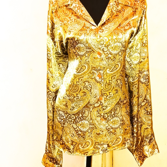 Ashley Stewart Women\'s Plus Size Printed Blouse Size 20